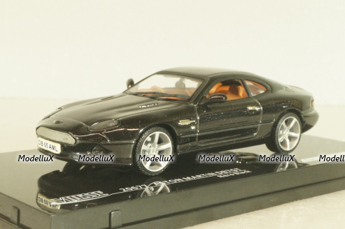 Aston Martin DB7 GT, black metallic, 20677, Vitesse 1:43