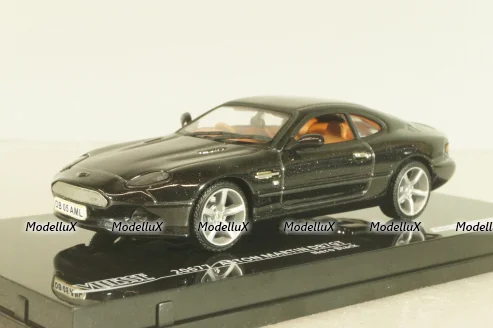 Aston Martin DB7 GT, black metallic, 20677, Vitesse 1:43