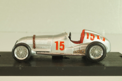 Mercedes-Benz W125 #15 Coppa Wanderbilt 1938, silver, R071, Brumm 1:43