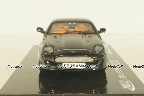 Aston Martin DB7 GT, black metallic, 20677, Vitesse 1:43