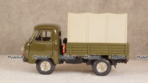 УАЗ-3303 бортовой с тентом, Конверсия 1:43
