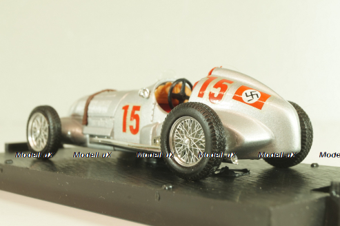 Mercedes-Benz W125 #15 Coppa Wanderbilt 1938, silver, R071, Brumm 1:43