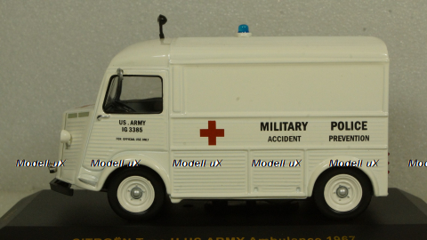 Citroen Type H 1967 U.S. Army Ambulance, CLC211, IXO 1:43