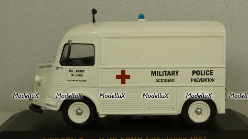 Citroen Type H 1967 U.S. Army Ambulance, CLC211, IXO 1:43
