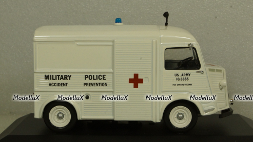 Citroen Type H 1967 U.S. Army Ambulance, CLC211, IXO 1:43