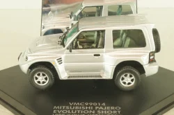 Mitsubishi Pajero Evolution Short 1999, silver, Vitesse 1:43