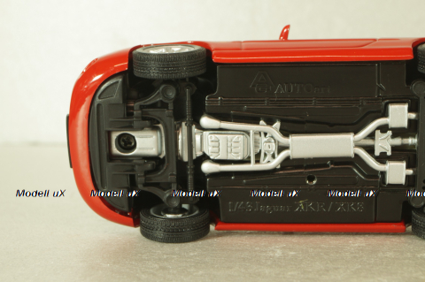 Jaguar XK8 Cabriolet (X100) 1996, red, 53502, Auto Art 1:43