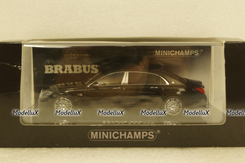Mercedes Maybach S600 BRABUS 900 W222 black, Minichamps 1:43