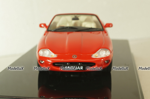Jaguar XK8 Cabriolet (X100) 1996, red, 53502, Auto Art 1:43