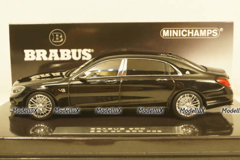 Mercedes Maybach S600 BRABUS 900 W222 black, Minichamps 1:43