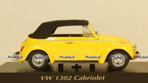 Volkswagen 1302 Cabriolet 1970, yellow, 940055030, Maxichamps 1:43