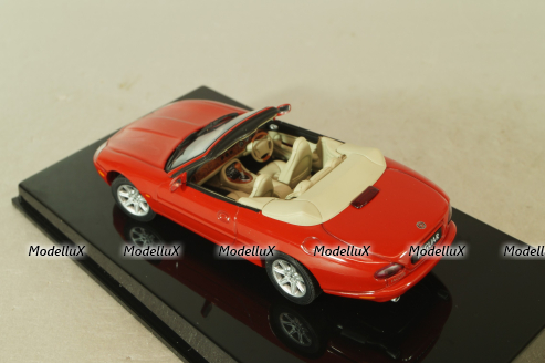 Jaguar XK8 Cabriolet (X100) 1996, red, 53502, Auto Art 1:43