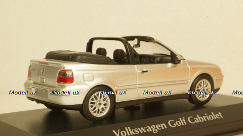 Volkswagen Golf 4 Cabriolet 1998, silver, VW Golf, 940058331, Maxichamps 1:43