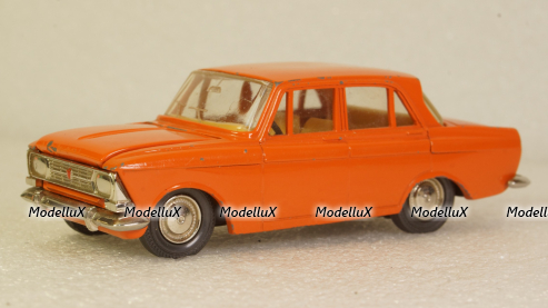 Москвич 412 А2 оранжевый, Тантал/Радон 1:43