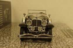 Duesenberg Model J Torpedo Convertible Coupe 1929, black, 437150431, Minichamps 1:43