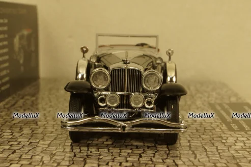 Duesenberg Model J Torpedo Convertible Coupe 1929, black, 437150431, Minichamps 1:43