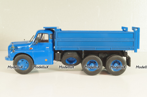 Tatra 148 S3 1985 самосвал, blue, Atlas 1:43 (Без подиума)