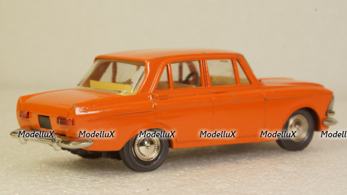 Москвич 412 А2 оранжевый, Тантал/Радон 1:43