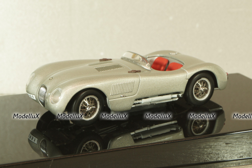 Jaguar C-type 1951, silver, 53502, Auto Art 1:43