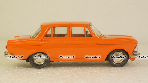 Москвич 412 А2 оранжевый, Тантал/Радон 1:43