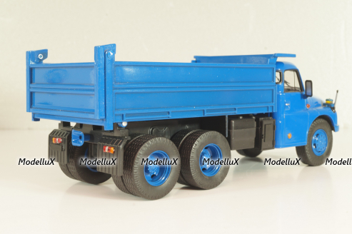 Tatra 148 S3 1985 самосвал, blue, Atlas 1:43 (Без подиума)
