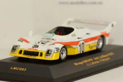 Renault Juvaquatre Advertising Van Latapie orange / blue, Hachette 1:43