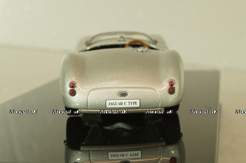 Jaguar C-type 1951, silver, 53502, Auto Art 1:43