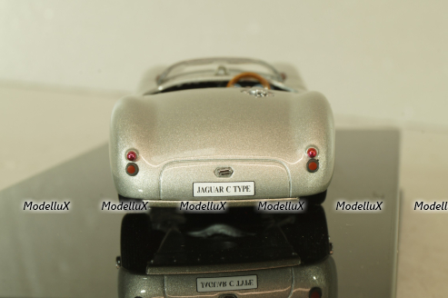 Jaguar C-type 1951, silver, 53502, Auto Art 1:43
