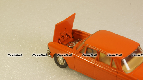 Москвич 412 А2 оранжевый, Тантал/Радон 1:43