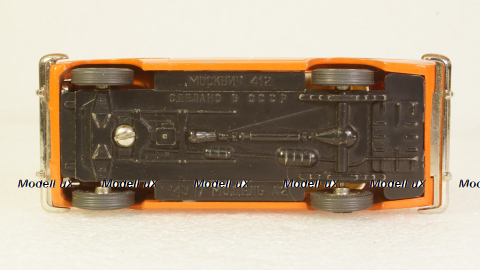 Москвич 412 А2 оранжевый, Тантал/Радон 1:43