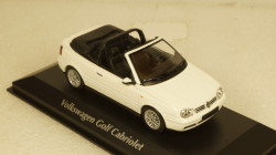 Volkswagen Golf 4 cabriolet 1998, WV Golf, white, 940058330, Maxichamps 1:43