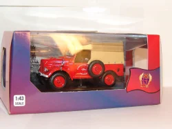 Renault Juvaquatre Advertising Van Latapie orange / blue, Hachette 1:43