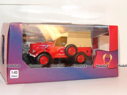Renault Juvaquatre Advertising Van Latapie orange / blue, Hachette 1:43