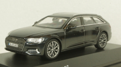 Audi A6 Avant C8 2018 black, iScale 1:43