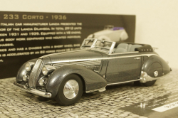 Lancia Astura Tipo 233 Corto 1936 grey metallic, 437125334, Minichamps 1:43