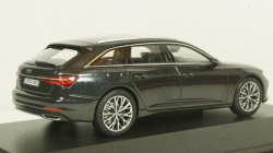 Audi A6 Avant C8 2018 black, iScale 1:43