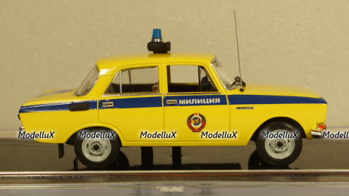 Москвич-2140 милиция ГАИ, TruckTyr 1:43