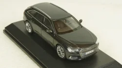 Audi A6 Avant C8 2018 black, iScale 1:43