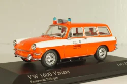 Volkswagen 1600 Variant Solingen, fire engine, 430055395, Minichamps 1:43