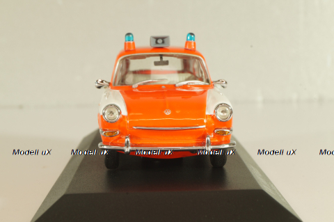 Volkswagen 1600 Variant Solingen, fire engine, 430055395, Minichamps 1:43