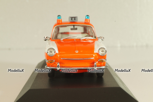 Volkswagen 1600 Variant Solingen, fire engine, 430055395, Minichamps 1:43