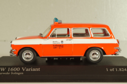 Volkswagen 1600 Variant Solingen, fire engine, 430055395, Minichamps 1:43
