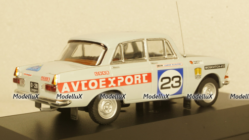 Москвич-412 из к/ф "Гонщики" 1972г.,TruckTyr 1:43