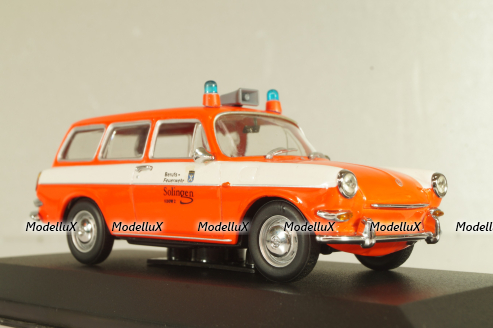 Volkswagen 1600 Variant Solingen, fire engine, 430055395, Minichamps 1:43