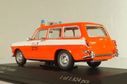Volkswagen 1600 Variant Solingen, fire engine, 430055395, Minichamps 1:43