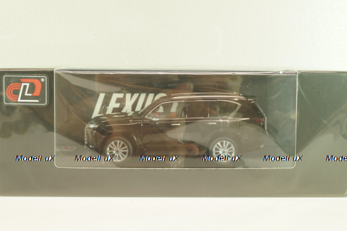 Lexus LX600 2022, black, LCD43013BL, LCD 1:43