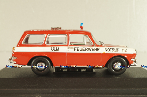 Volkswagen 1600 Variant ULM 1969, fire engine, 430055396, Minichamps 1:43