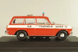 Volkswagen 1600 Variant ULM 1969, fire engine, 430055396, Minichamps 1:43