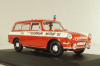 Volkswagen 1600 Variant ULM 1969, fire engine, 430055396, Minichamps 1:43