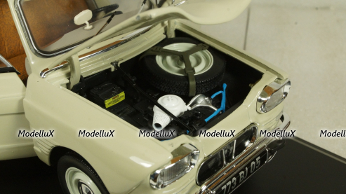 Citroen Ami 6 1965 white, 181529, Norev 1:18